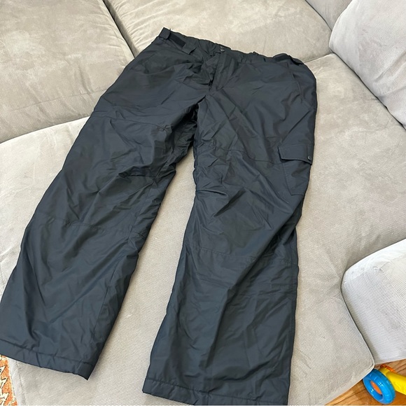 Columbia Snow Pants Mens XXL 2XL Black Snowboarding Ski Winter - Picture 2 of 11